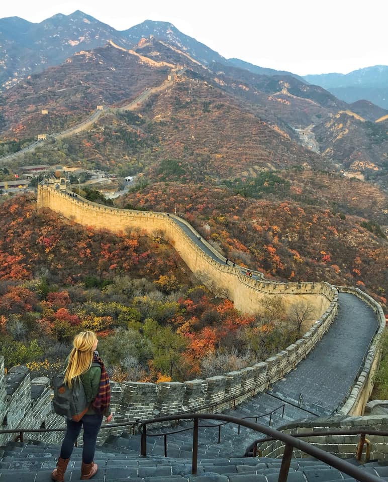 badaling autumn november